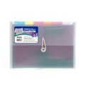 Bazic Products Bazic  3164  Rainbow 7-Pocket Letter Size Poly Expanding File Pack of 12 3164